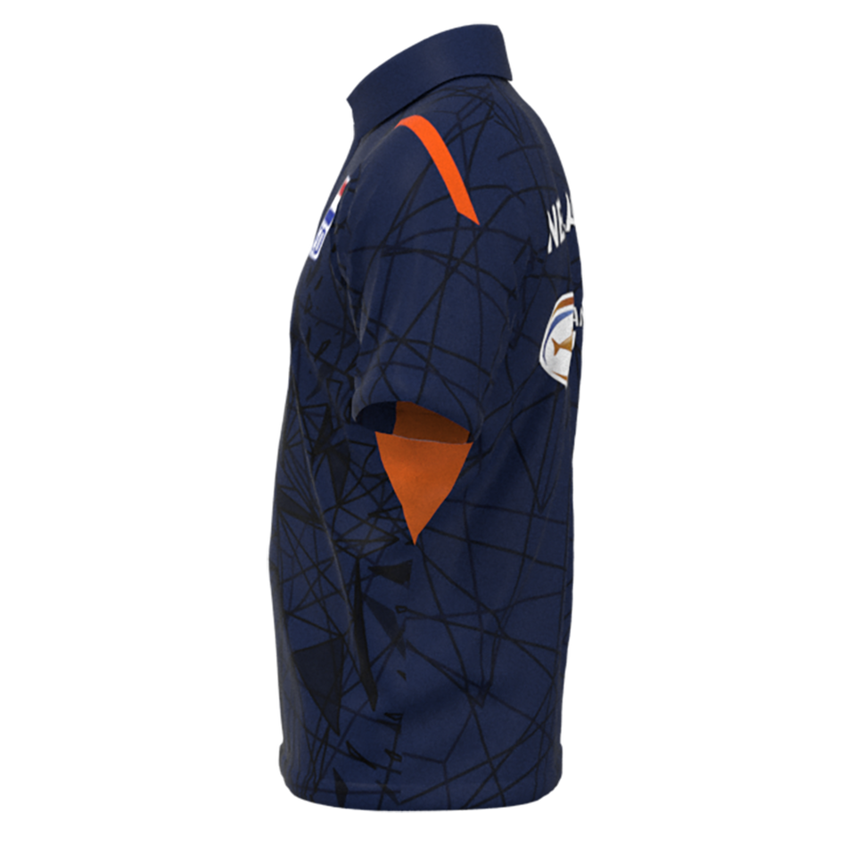 Mizuno Nevobo Freetime Polo Men Navy